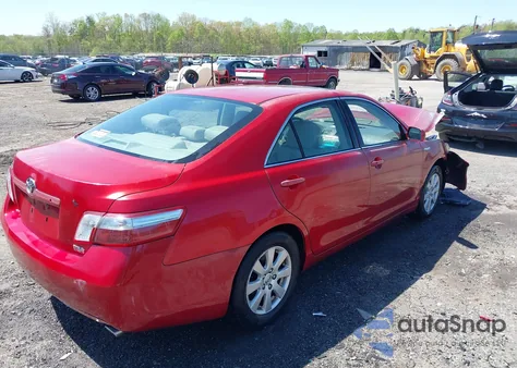 2007 Toyota Camry Hybrid z USA, uszkodzony, nr VIN JTNBB46K873036106
